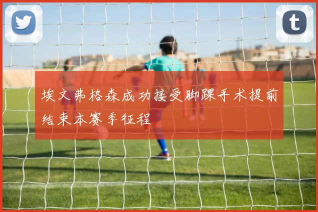 埃文弗格森成功接受脚踝手术提前结束本赛季征程